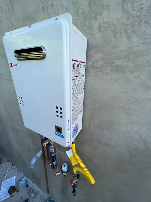 Tankless water heater installation for Snow Shoe homes